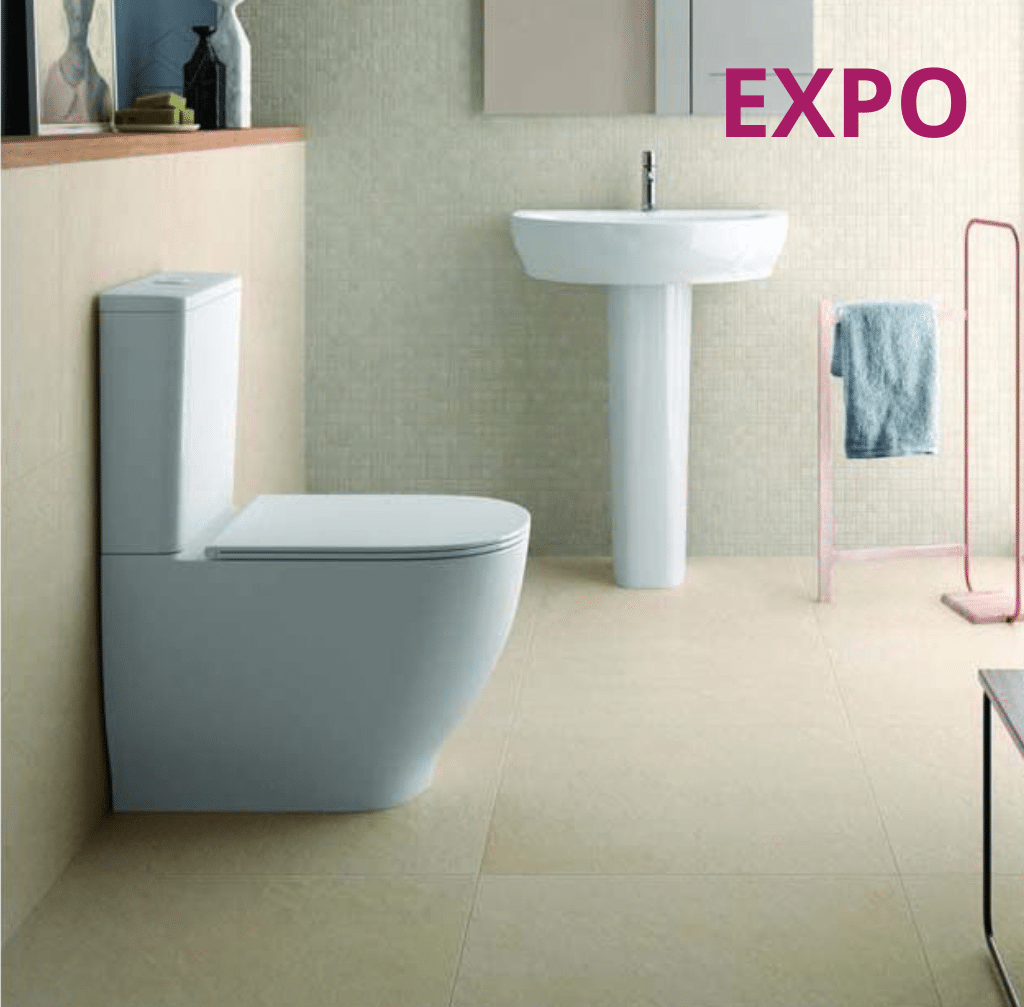 promo sur un wc design collection moon rack.  Cuvette + réservoir + abattant